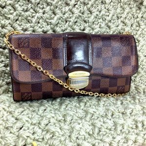 Louis Vuitton Sistina chained wallet